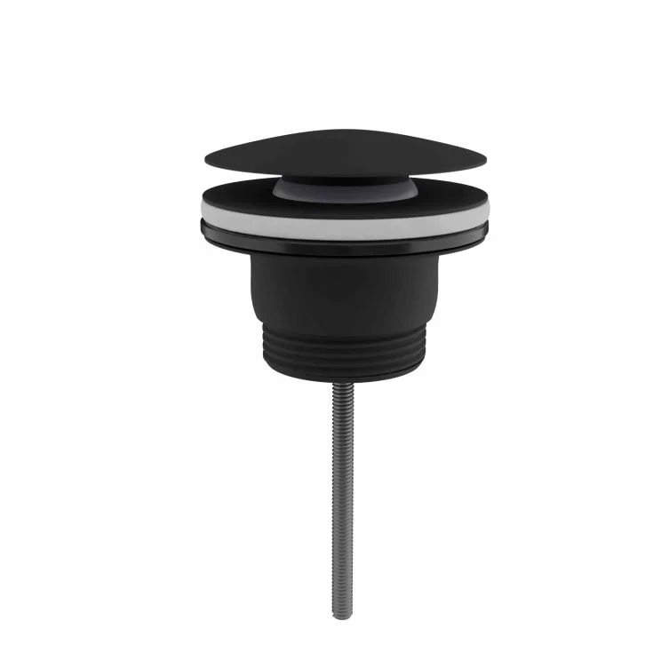Scandtap Duo bunnventil, push-open, matt sort | 10922 Scandtap Duo bunnventil, push-open, matt sort | 10922