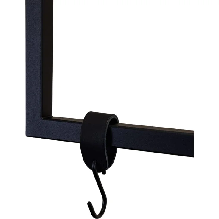 Metallbude S-knagg, sort, 3 stk | 1000268