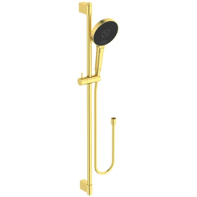 Ideal Standard Idealrain Solos dusjsett, vannbesparende, børstet gull | A7898A2 Ideal Standard Idealrain Solos dusjsett, vannbesparende, børstet gull | A7898A2