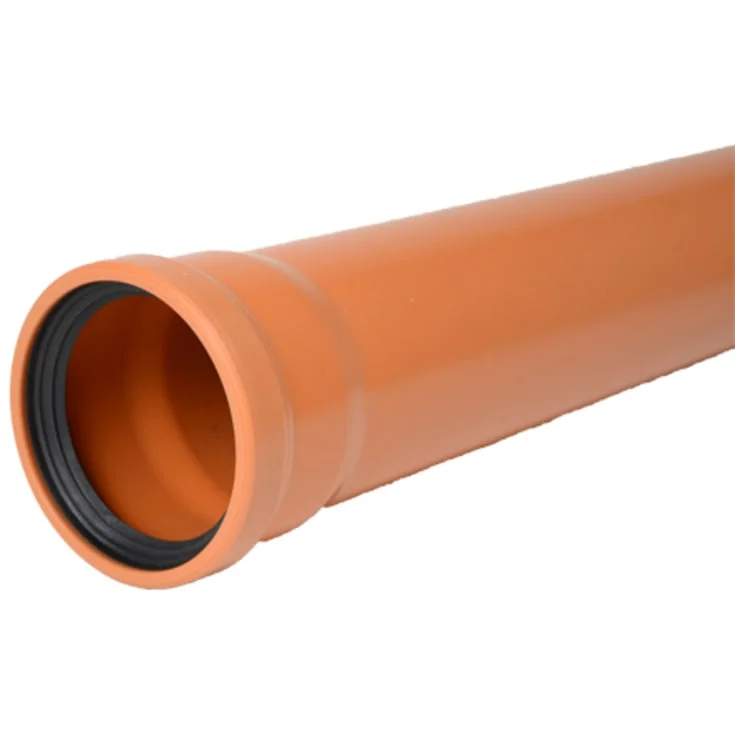 Wavin 110 mm PVC kloakkrør, SN4, 500 mm | 0521103