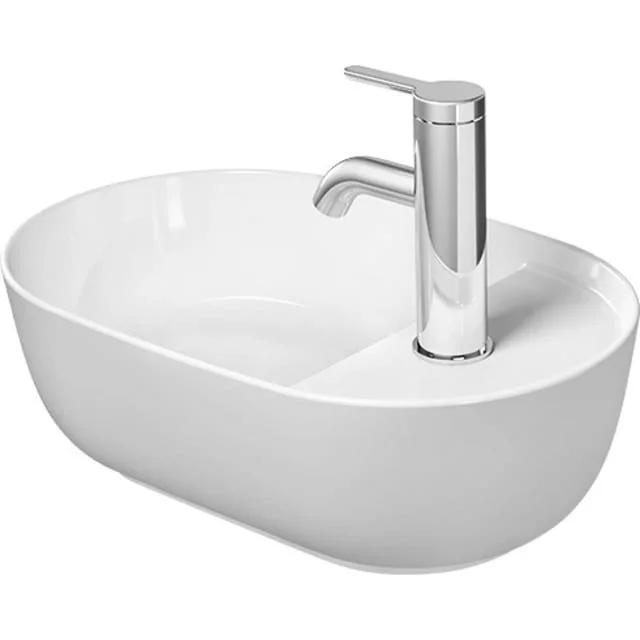 Duravit Luv toppmontert servant, 42x27 cm, u/overløp, hvit, Wondergliss | 03814226001