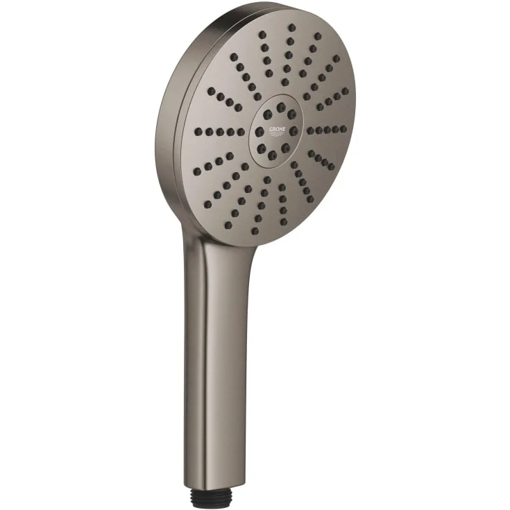 Grohe Vitalio Joy+ 120 hånddusj, vannbesparende, børstet sort krom | 134864AL00