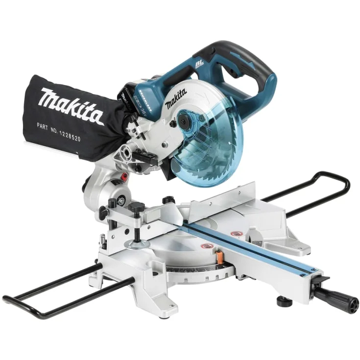 Makita Kapp-/gjæringssag, 2 x 18 Volt m/batterier 2 x 18 Volt uten batterier | DLS714NZ Makita Kapp-/gjæringssag, 2 x 18 Volt m/batterier 2 x 18 Volt uten batterier | DLS714NZ