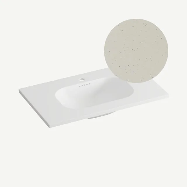 Korsbakken Nice møbelservant, 80,5x46,5 cm, terrazzo sand | 463221080