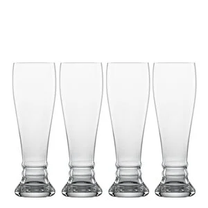 Beer Basic Weissbier ølglass 50 cl 4 stk klar v:2731849 Beer Basic Weissbier ølglass 50 cl 4 stk klar v:2731849
