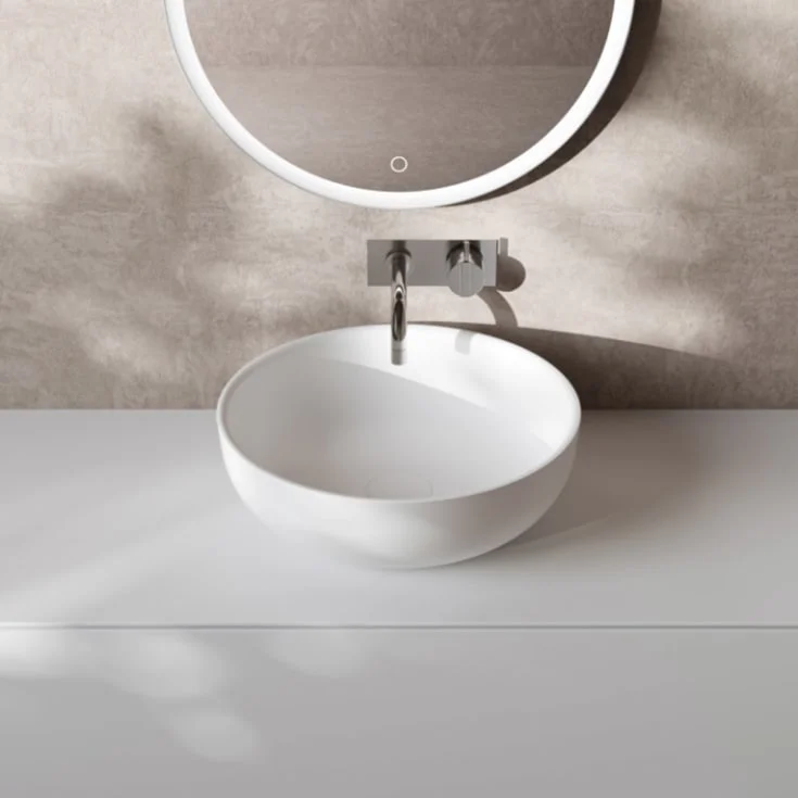Copenhagen Bath Hornbæk servant, Ø40 cm, hvit matt | 40010190 Copenhagen Bath Hornbæk servant, Ø40 cm, hvit matt | 40010190