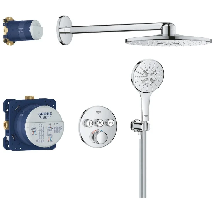 Grohe Grohtherm SmartControl dusjsett, krom | 34863000