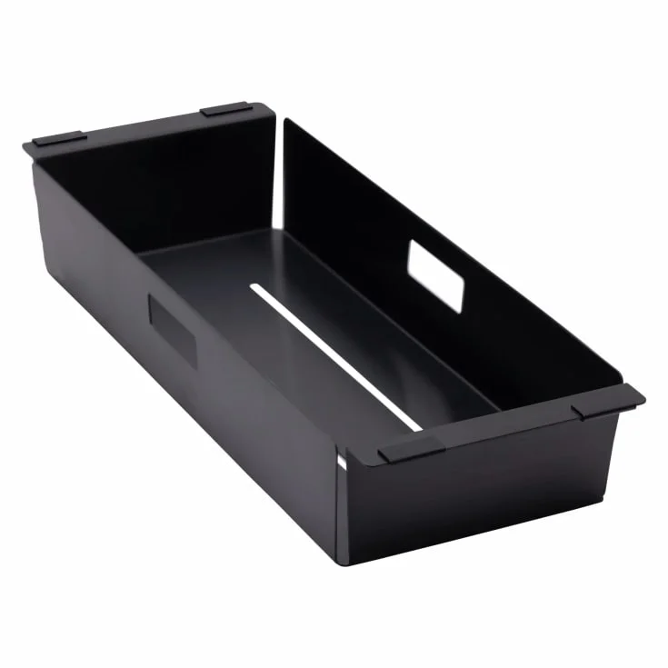 Lavabo skyllekurv, 16×42,5 cm, sort | 10007SH