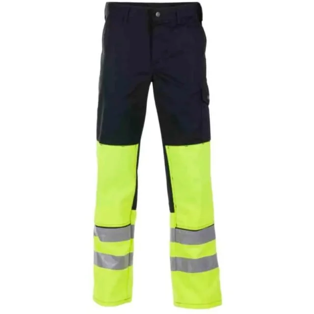 Bekken & Strøm Dokka arbeidsbukse, HiVis kl.1, unisex, str. C60, sort/gul | 677938 Bekken & Strøm Dokka arbeidsbukse, HiVis kl.1, unisex, str. C60, sort/gul | 677938
