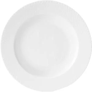 Rhombe dyp tallerken 23 cm hvit v:2129874