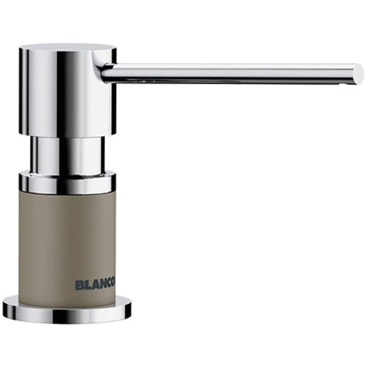 Blanco Lato såpedispenser, krom/beige | BC-525816 Blanco Lato såpedispenser, krom/beige | BC-525816