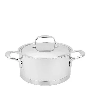 Atlantis 7 gryte med lokk 20 cm 3L rustfritt stål v:2710649 Atlantis 7 gryte med lokk 20 cm 3L rustfritt stål v:2710649