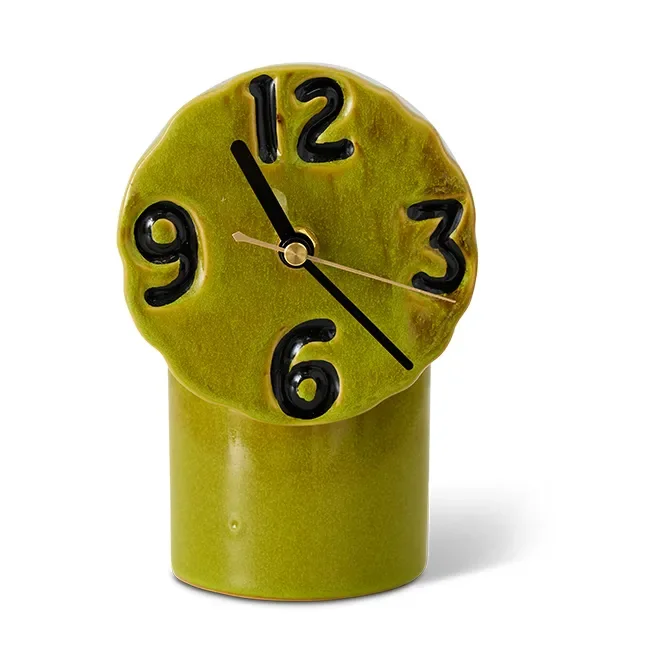 Retro keramikkklokke 18 cm v:2273966