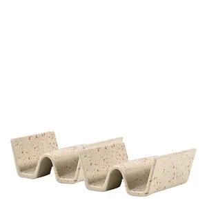 Ditte taco-stativ 2 stk beige/burgunder v:9442365