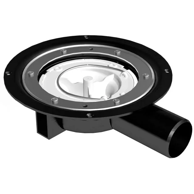 Purus Joti M sluk, for betong og flis, lavtbyggende, Ø50 mm | 3401389