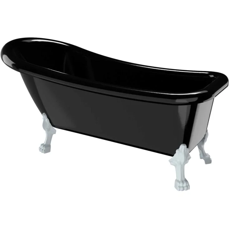 Bathlife Ideal badekar med løveføtter, 153×67 cm, akryl, hvit | 401409856 Bathlife Ideal badekar med løveføtter, 153×67 cm, akryl, hvit | 401409856