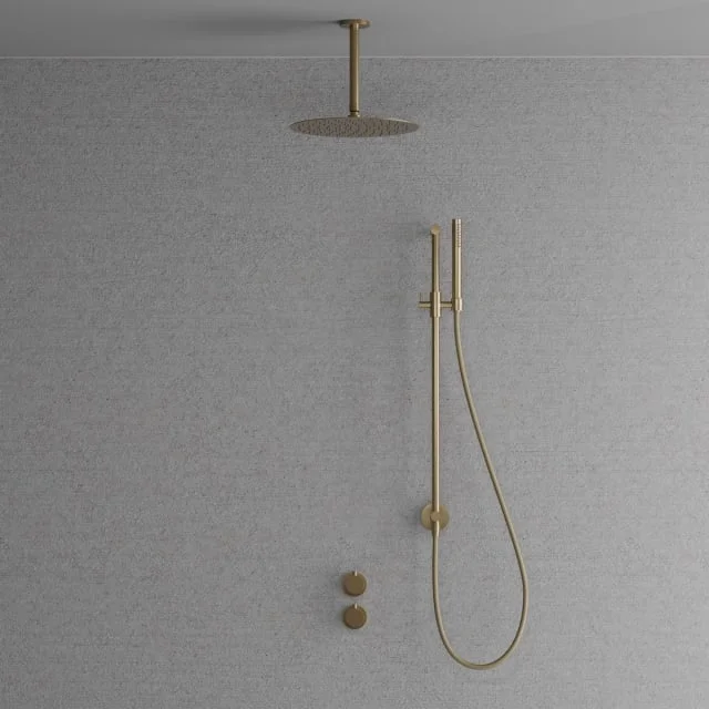 Scandtap Harmonized 5z dusjsett, børstet gull | 21091