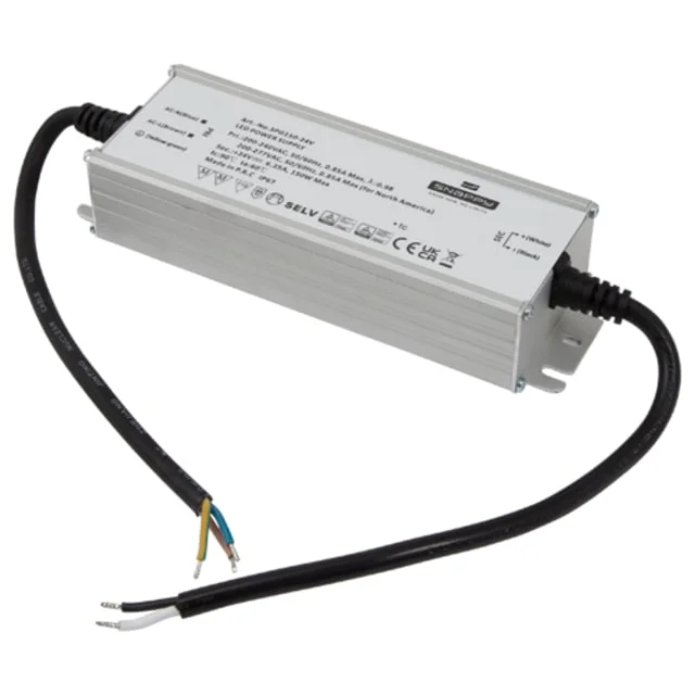 Ansell Lighting utendørs LED driver, 24V, 150W | AD150/24V/IP67 Ansell Lighting utendørs LED driver, 24V, 150W | AD150/24V/IP67