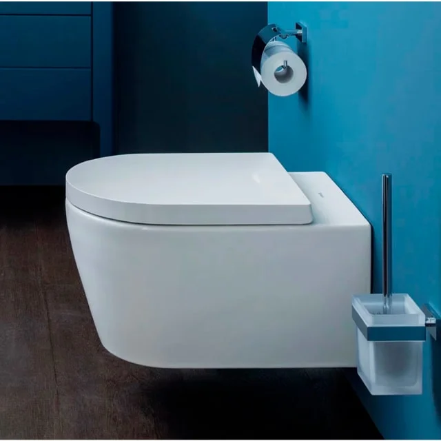 Duravit Me by Starck vegghengt toalettpakke, uten skyllekant, med Wondergliss, hvit | 45290900A11