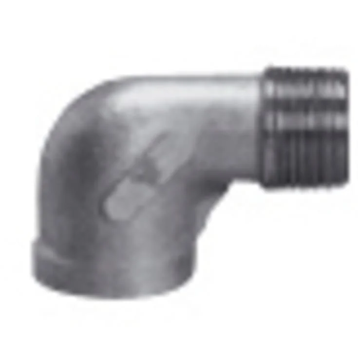 Rustfri bend muffe/nippel 1/2" | 24189