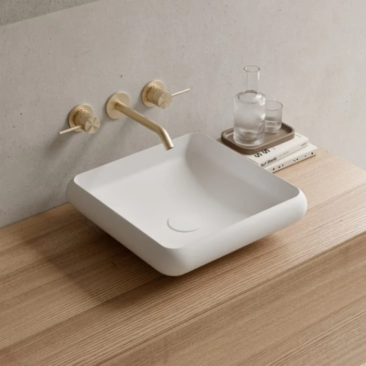 Copenhagen Bath Rosenborg 40 servant, 40x40 cm, hvit matt | 40010176