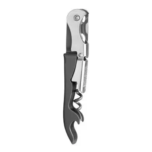 Dobbelhengslet korketrekker 13,5×5,5 cm rostfritt stål/grafitt v:8563087