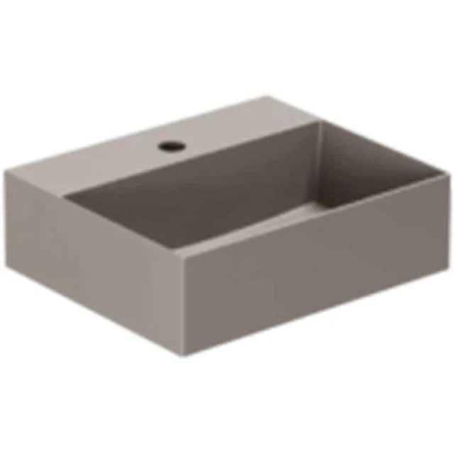 Lavabo Elegance SQ 42 servant, 42x35 cm, matt brun | 121037038