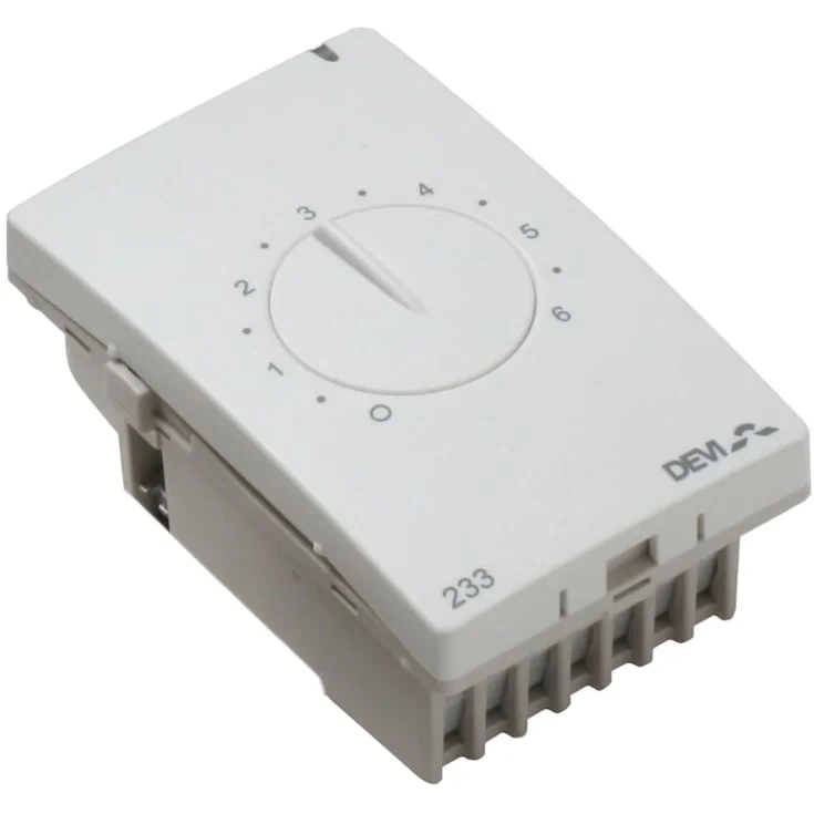 Devi reg 233 elgulvvarme termostat, hvid | 140F1020 Devi reg 233 elgulvvarme termostat, hvid | 140F1020