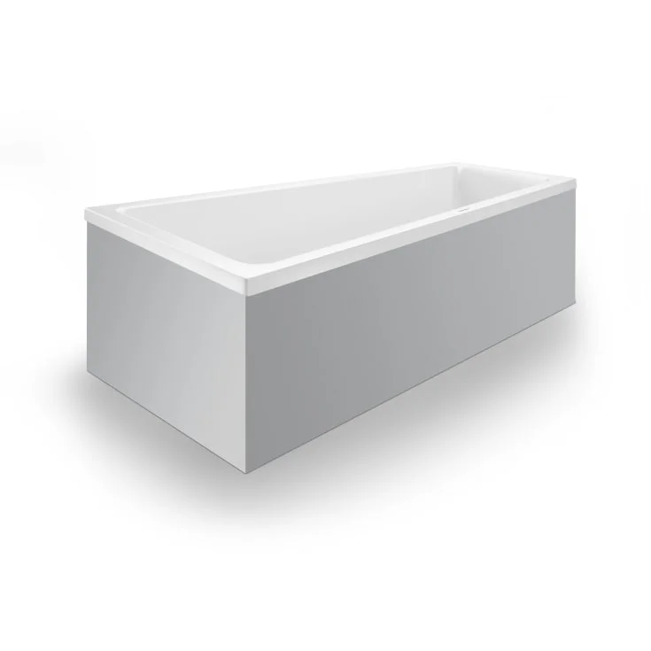 Duravit No.1 badekar, 170x100 cm, venstre, hvit | 700508000000000