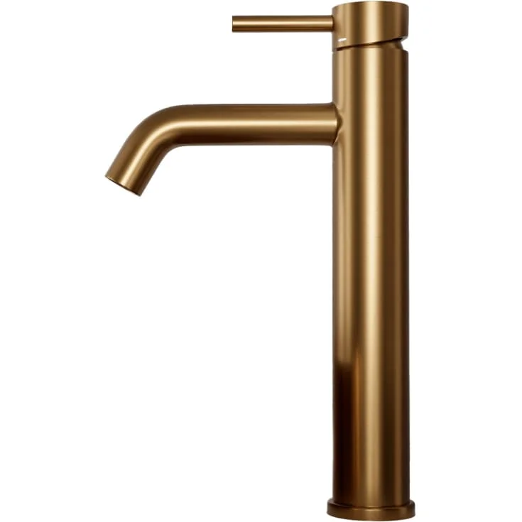 Scandtap Wave High servantbatteri, børstet messing | 10016