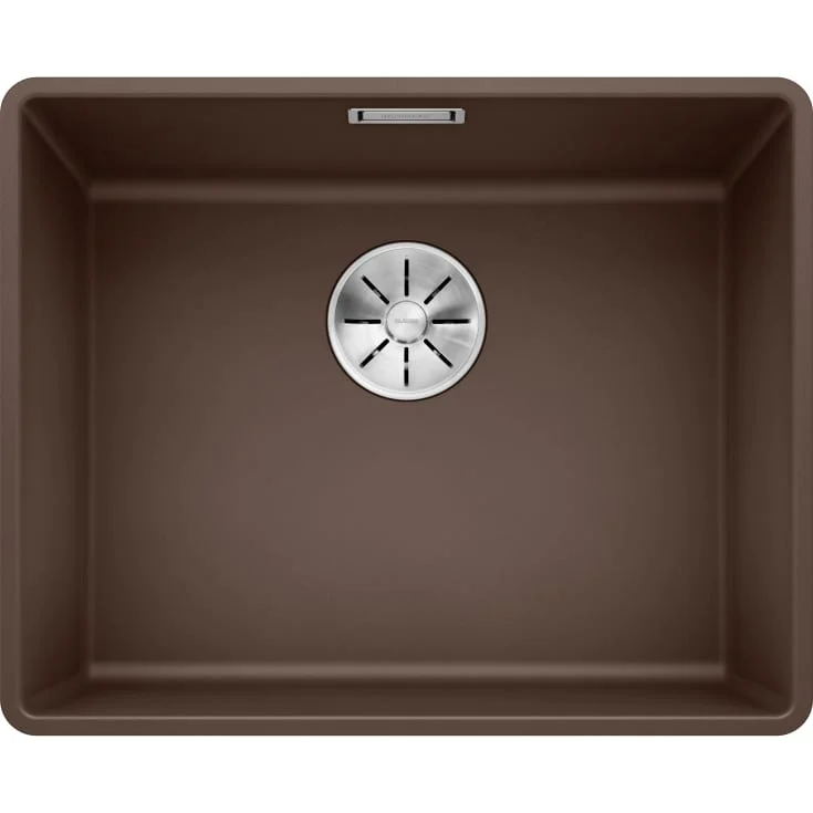 Blanco Subline 500-F UXI kjøkkenvask, 52,7x42,7 cm, kaffe | BC-523537