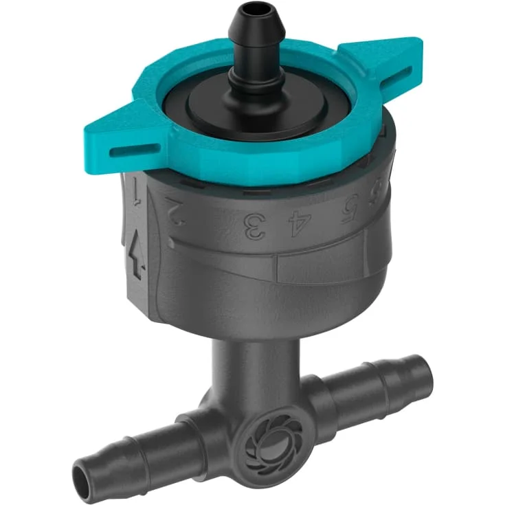 Gardena micro-drip justerbar rekke-dryppvanner, trykkkompenserende, 5 stk | 13314-20 Gardena micro-drip justerbar rekke-dryppvanner, trykkkompenserende, 5 stk | 13314-20