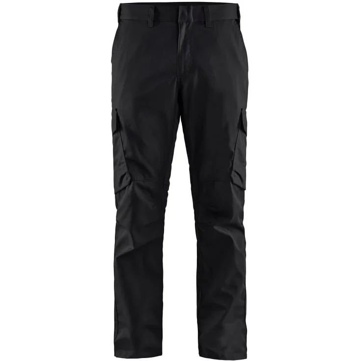 Blåkläder Workwear 1444 servicebukse med 2-veis stretch, sort, str. D128 | 1444-1832-9900_D128