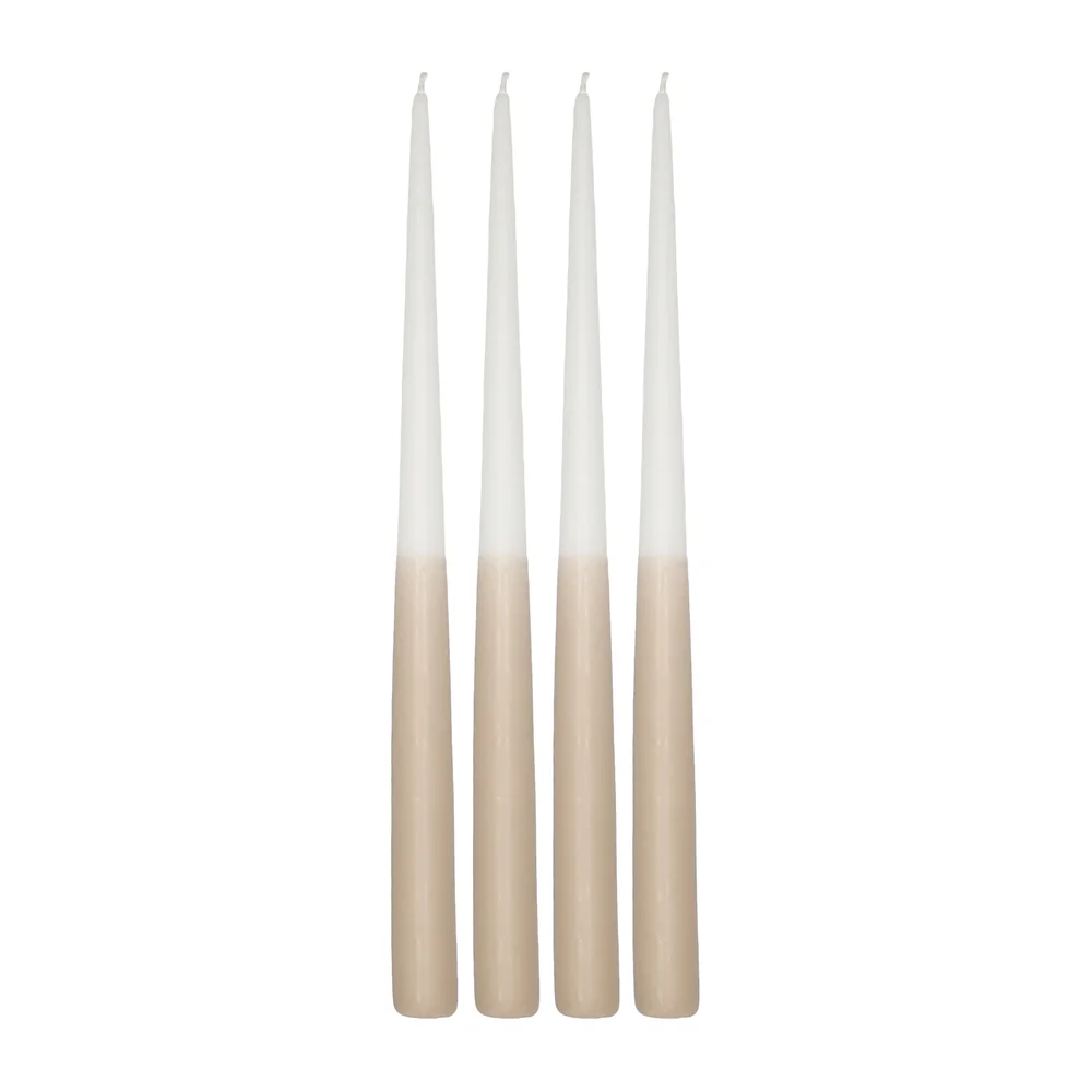 Affinity antikklys tofargede 4-pakning 32cm v:9965302 Affinity antikklys tofargede 4-pakning 32cm v:9965302
