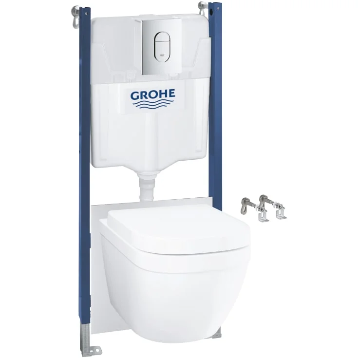 Grohe Solido toalettpakke, med sisterne og betjeningsplate | 39606000