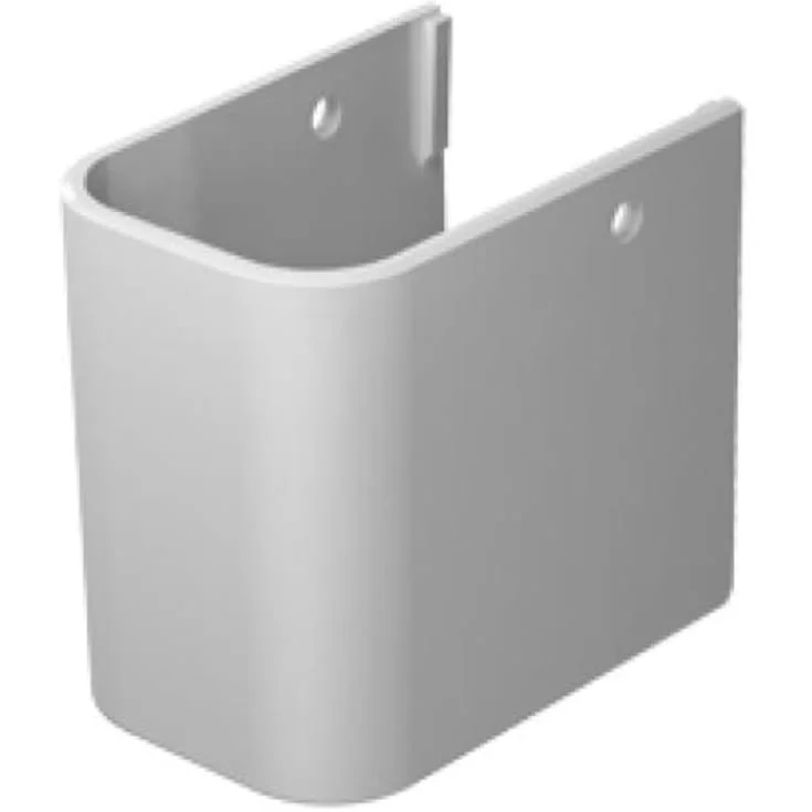 Duravit Happy D.2 halvsøyle og feste, hvit | 638171600+ Duravit Happy D.2 halvsøyle og feste, hvit | 638171600+