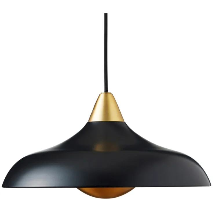 Superliving Urban Wide pendellampe, svart | SL06556