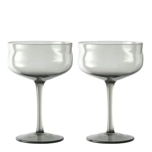 Swirl Coupe-cocktail glass 26 cl 2 stk Mist v:8347776