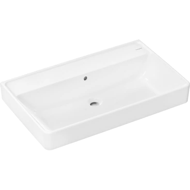 Hansgrohe Xanuia Q servant, 80x48 cm, hvit | 61137450