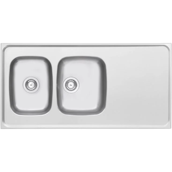 Contura Classic H 1200 stålbord, 120x60 cm, rustfritt stål | 82020071