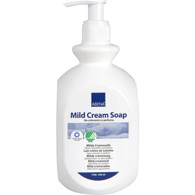 Abena mild kremhåndsåpe, med pumpe, 500 ml | 7766