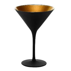 Elements martiniglass 24 cl svart/gull v:4728255 Elements martiniglass 24 cl svart/gull v:4728255