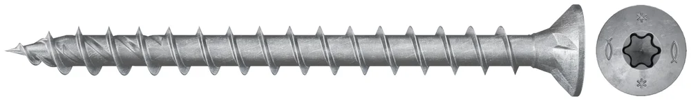 Treskrue Senkhode 5,0x50mm C5 Utendørs v:8636030
