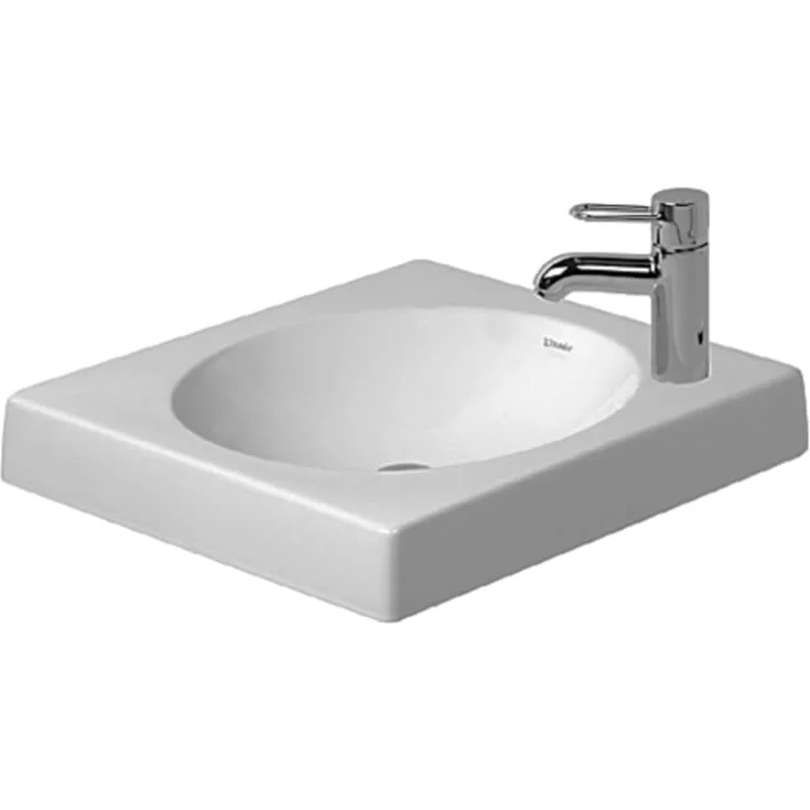 Duravit Architec toppmontert servant, 50x50 cm, hvit | 0320500008
