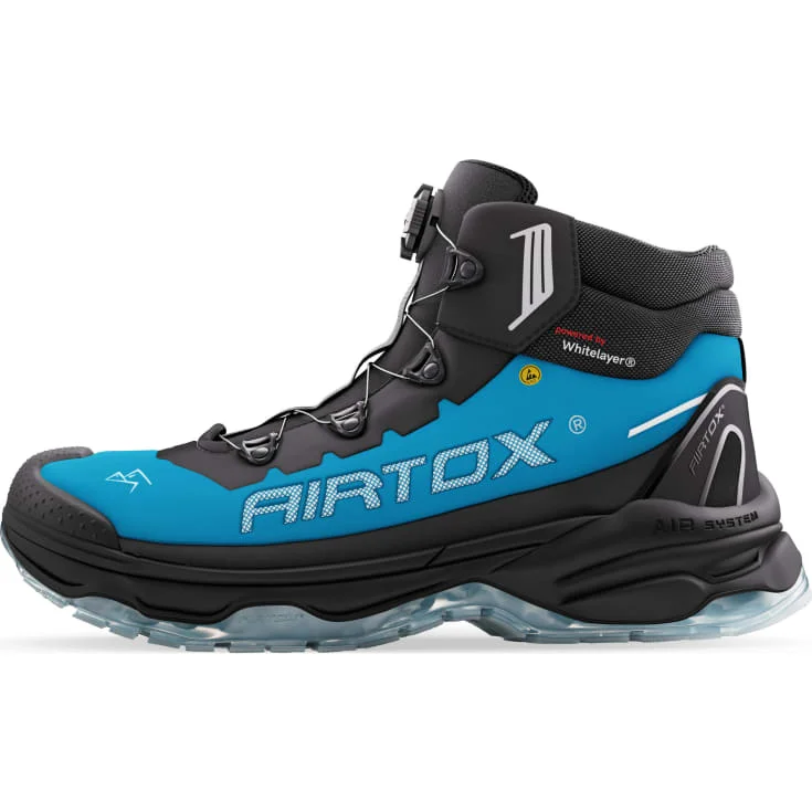 Airtox TX66 vernestøvletter, S3, sort/blå, str. 40 | TX66_40 Airtox TX66 vernestøvletter, S3, sort/blå, str. 40 | TX66_40