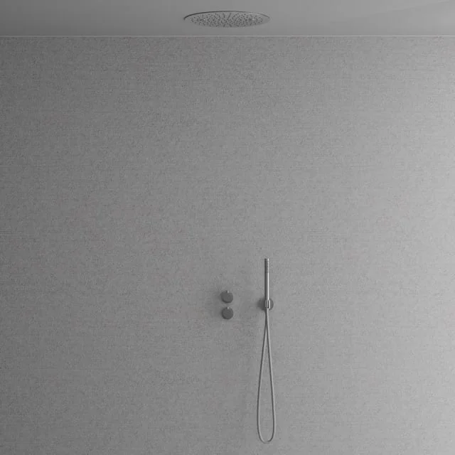 Scandtap Harmonized 2a dusjsett, børstet stål | 24080