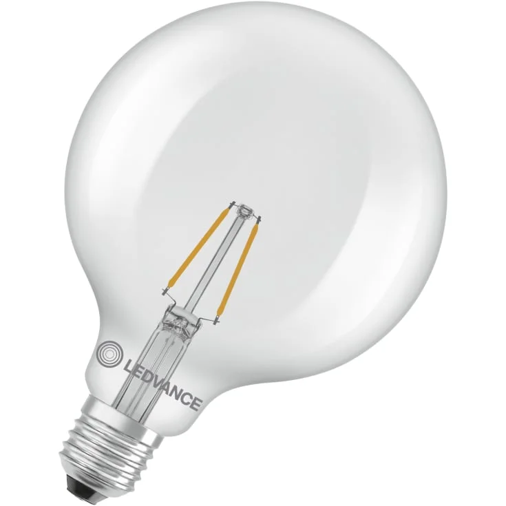 Ledvance E27 globepære, 2700K, 1,8W | 4099854467622
