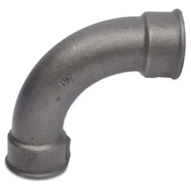 Sort bøyning, muffe/muffe 1 1/4" - lang | 770002107