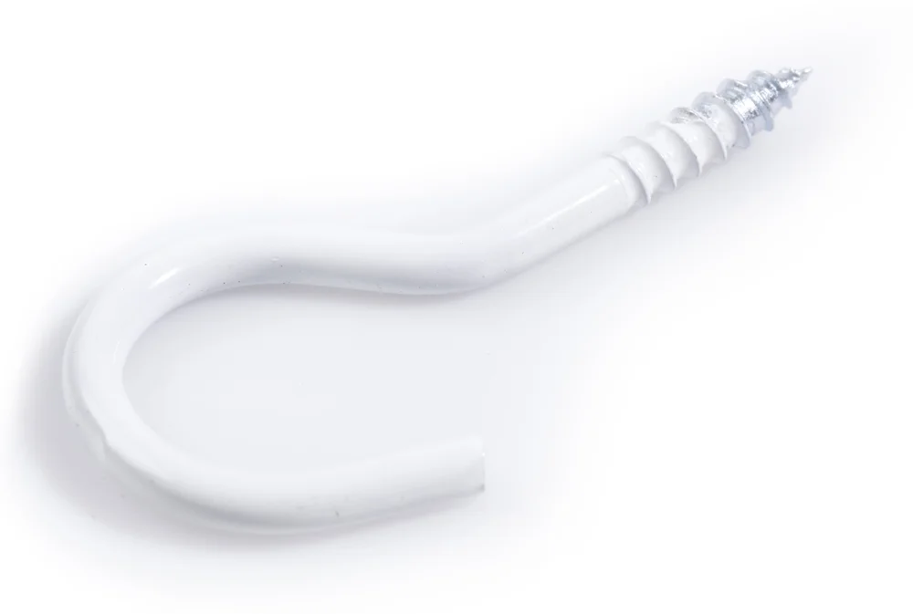 Skruekrok 25 epoxy hvit A6 v:8148854 Skruekrok 25 epoxy hvit A6 v:8148854