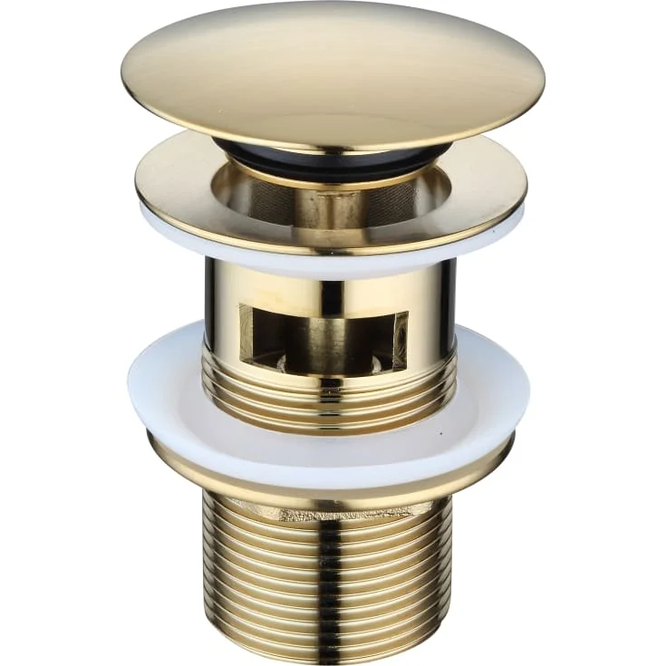 Zen Sanitary bunnventil, push-open, messing | 80202016